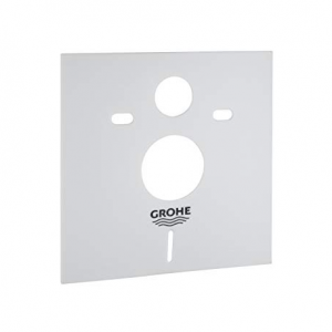 Grohe pack bâti-support Rapid Sl + plaque Arena chrome + cuvette Euro Ceramic Compact + abattant softclose (euroceramicset2)