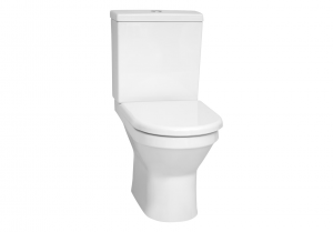 Vitra Pack WC à poser sans bride Vitra S50 compact, remplissage latéral et arrière, Blanc (VitraS50Rimless)