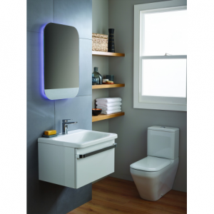 Ideal Standard TONIC II WC back to wall Aquablade® avec sortie horizontale - pour combinaison 360 x 665 x 790 mm Blanc IdealPlus (K3160MA)